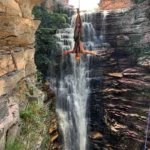 Rappel de 90 metros na Cachoeira do Buracão