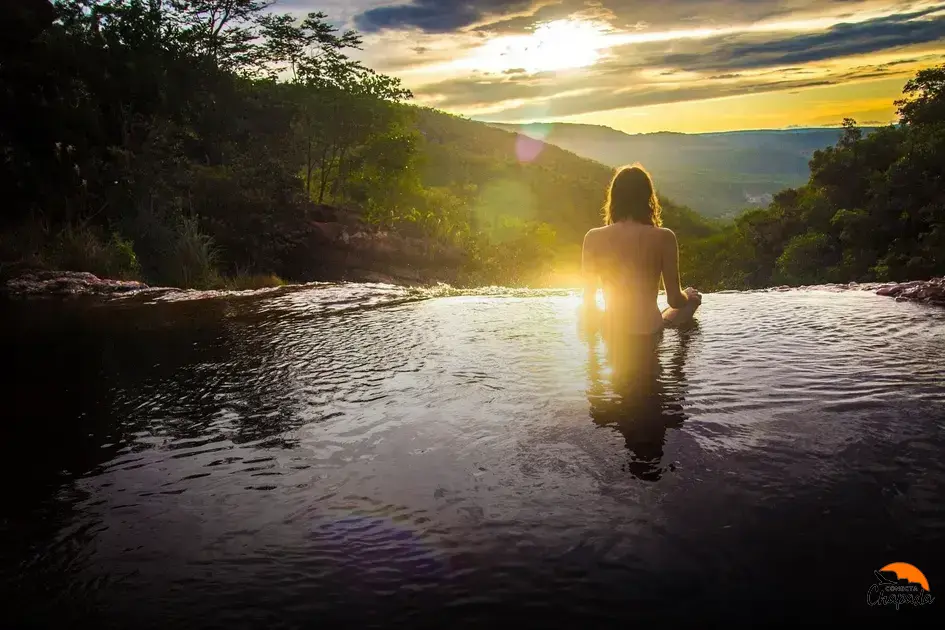 Cachoeira do Riachinho na Chapada Diamantina