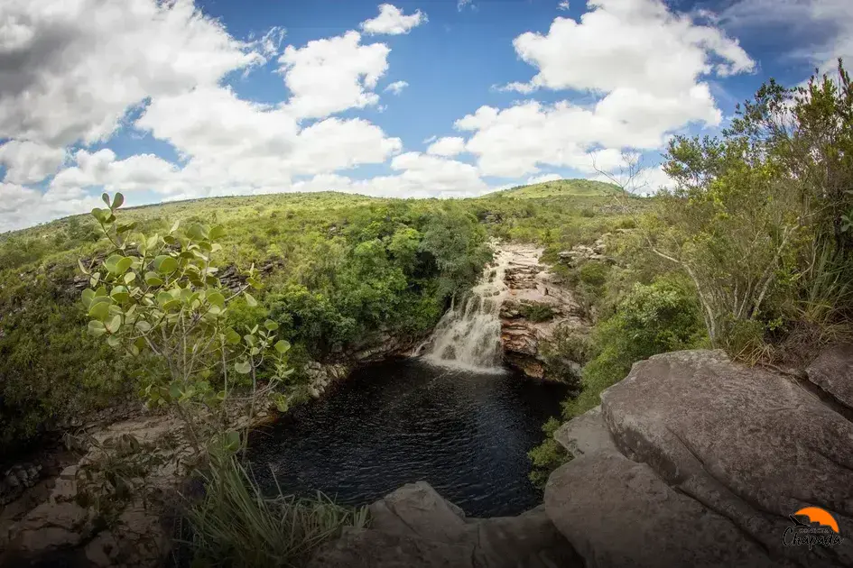 Cachoeira Poço do Diabo na Chapada Diamantina